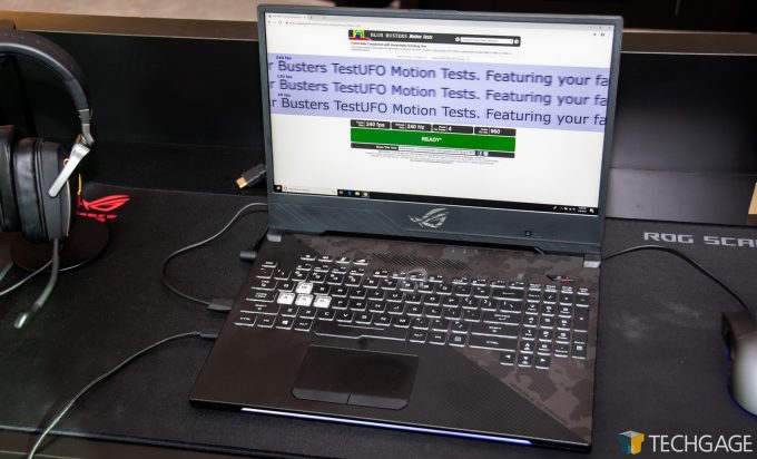 ASUS Strix SCAR II GeForce RTX-equipped Notebook