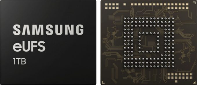 Samsung 1TB eUFS Memory