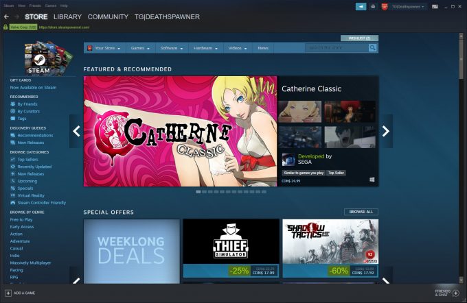 Steam Client - January 2019