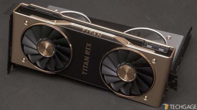 NVIDIA Offering TITAN RTX With 20% Educational Discount – Techgage