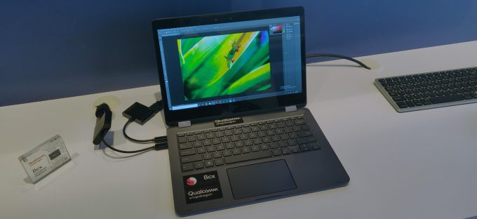 Prototype Snapdragon 8cx 5G Notebook
