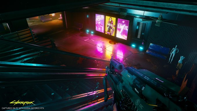 Cyberpunk 2077 Outdoor RTX Environment