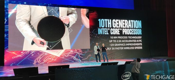 Intel 10th-gen Ice Lake Launch - Computex 2019