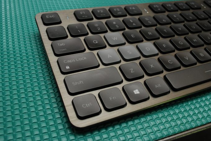 Corsair K83 Wireless Entertainment Keyboard Closeup of Keys