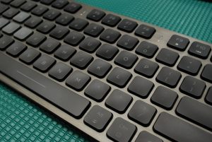 Corsair K83 Wireless Entertainment Keyboard Main Body Closeup