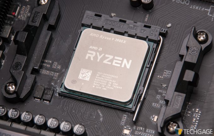 AMD Ryzen 9 3900X In Motherboard 1