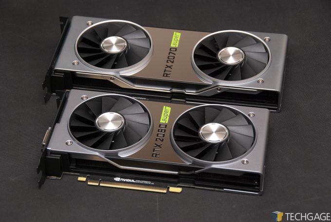 NVIDIA GeForce RTX 2060 SUPER and RTX 2070 SUPER