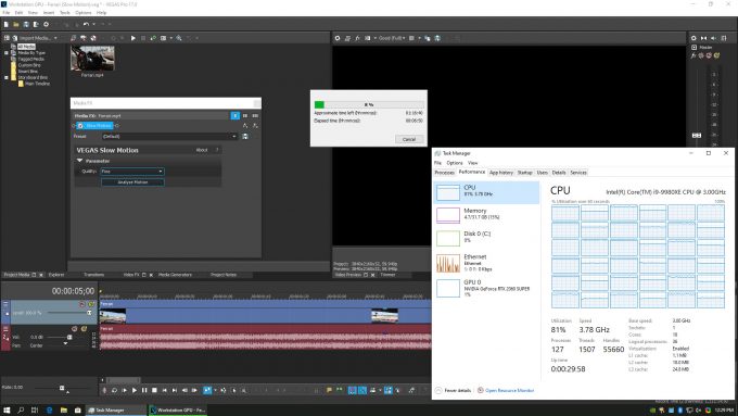 We're In The Process Of Benchmarking MAGIX's Vegas Pro 17 – Techgage