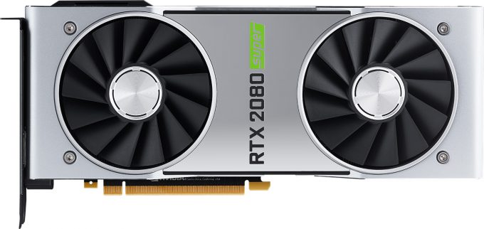 NVIDIA GeForce RTX 2080 SUPER - Flat View