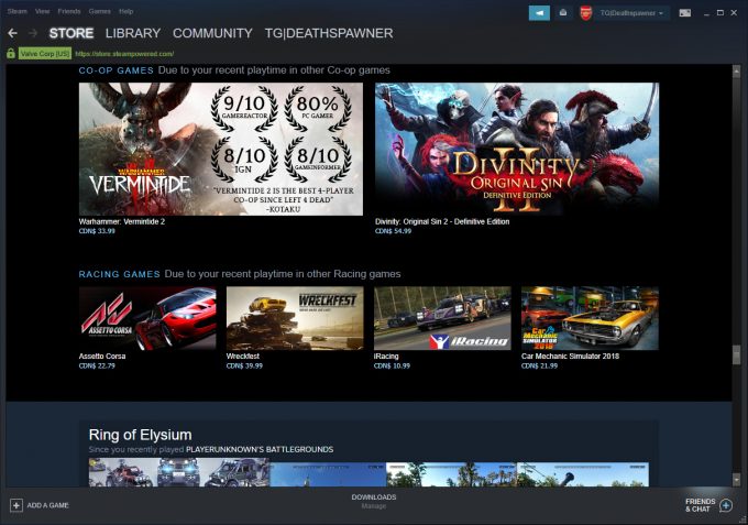 steam web store