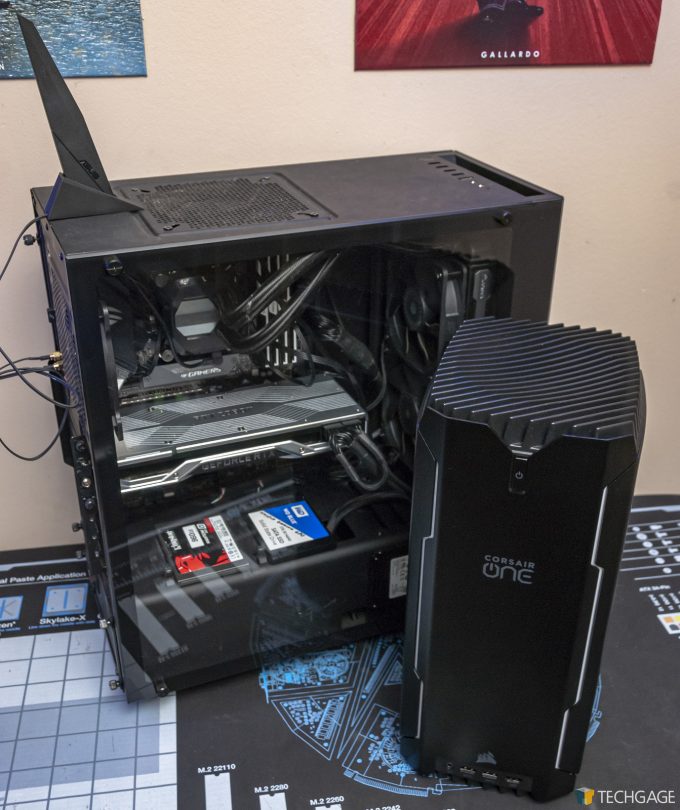 Corsair One i160 gaming PC review: small, powerful, and pricey