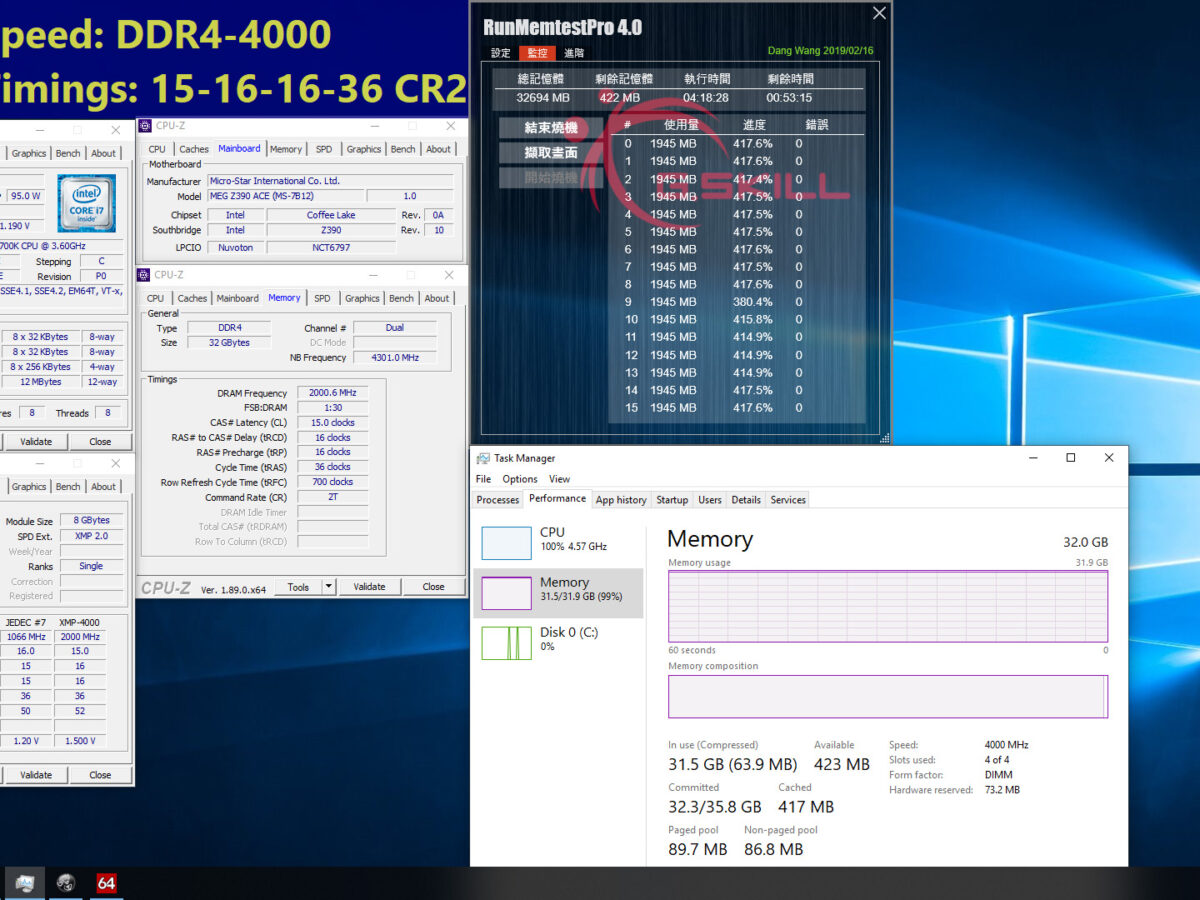 G.SKILL Announces Impressively Spec'd 32GB DDR4-4000 CL15 Memory Kit –  Techgage