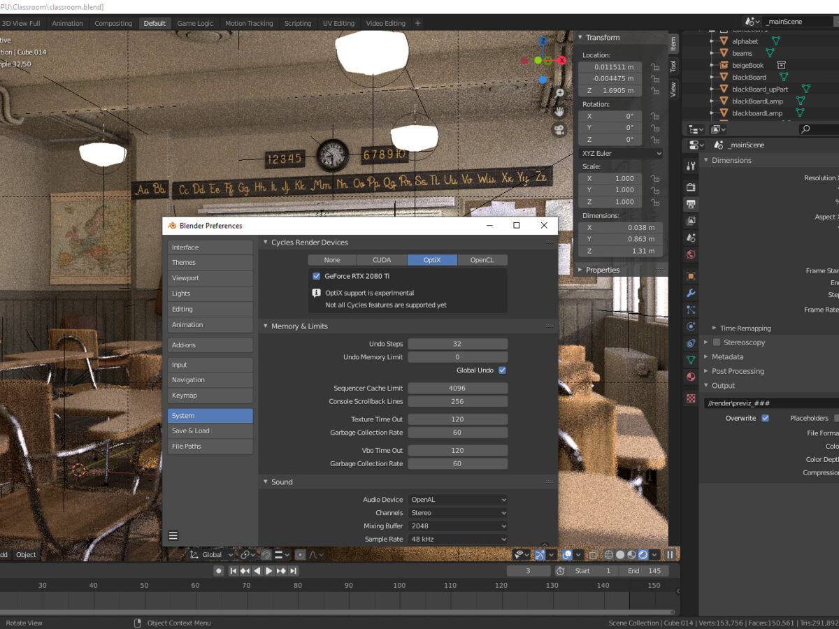 Blender 2.81 Releases With RTX And Intel Open – Techgage
