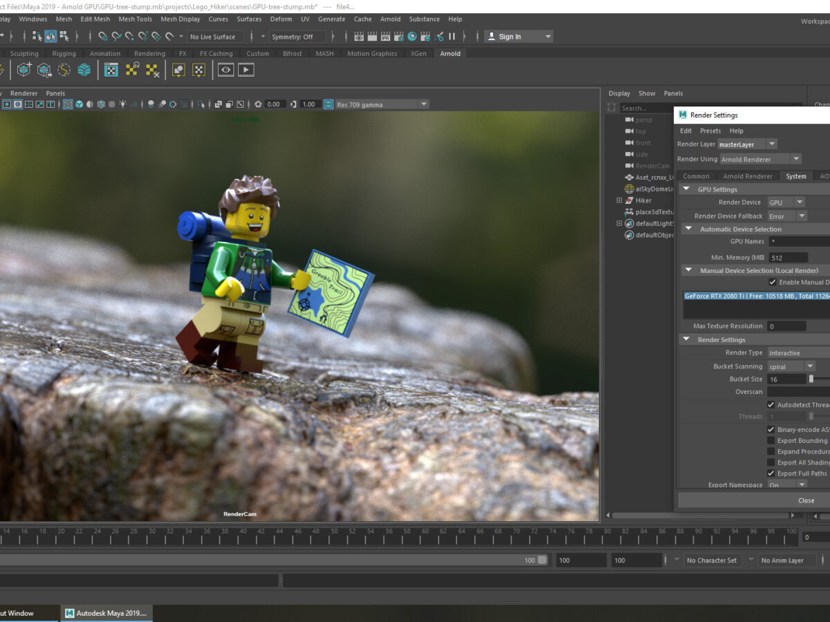 Autodesk Releases Maya 2020 & Arnold Renderer 6 (With NVIDIA RTX On) –  Techgage