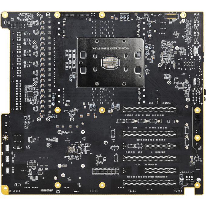 EVGA SR-3 Dark Intel Xeon Motherboard - Back