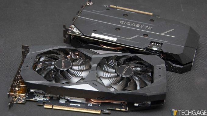 GIGABYTE GeForce GTX 1660 SUPER and GTX 1660 (Back)