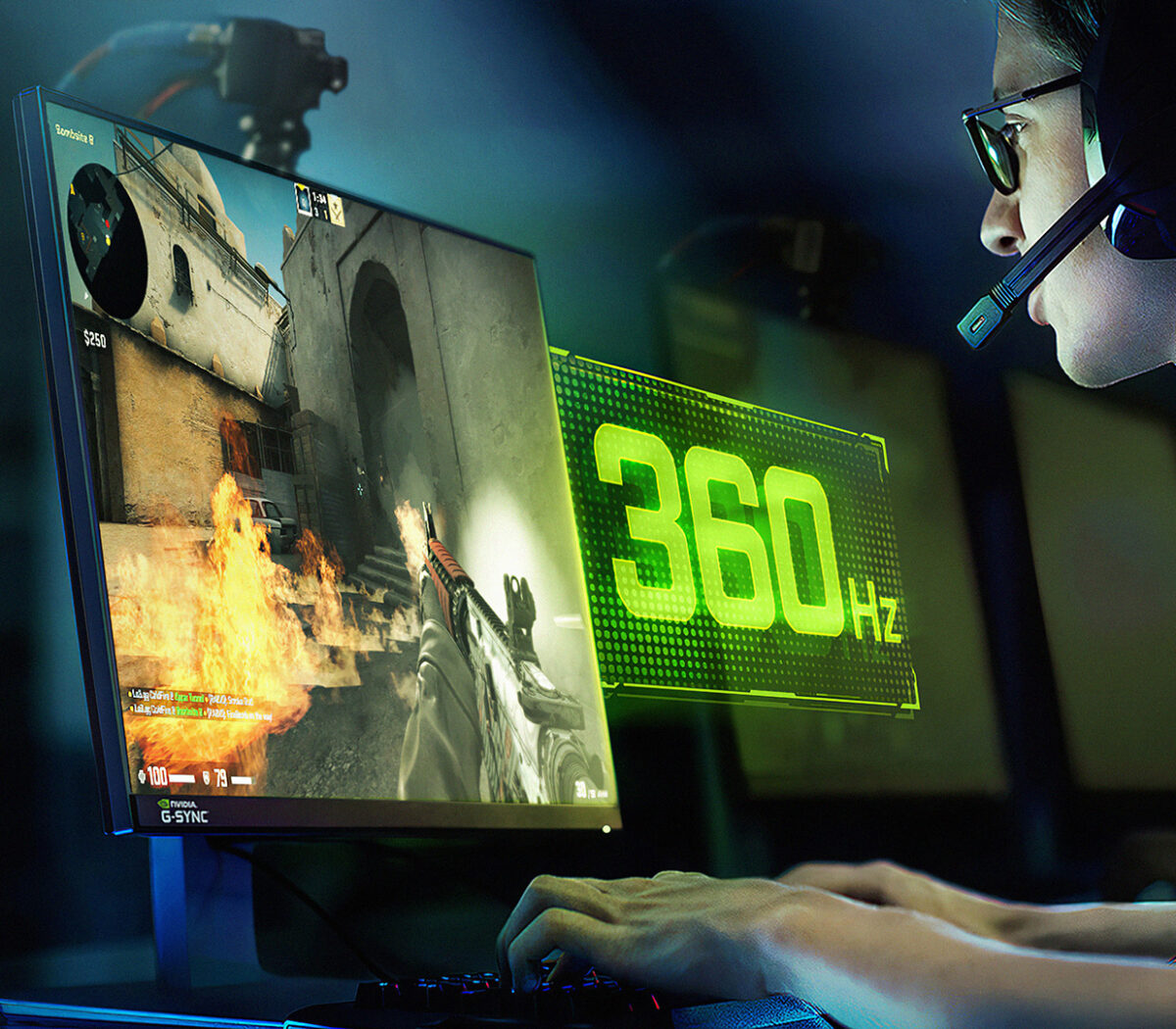 NVIDIA Announces 360Hz Refresh G-SYNC Monitors For eSports