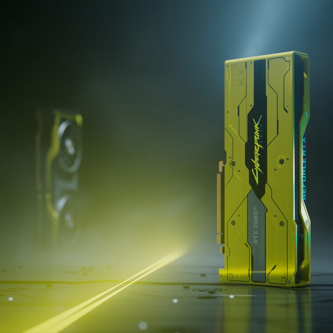 NVIDIA GeForce RTX 2080 Ti Cyberpunk 2077 Edition - Standing Up