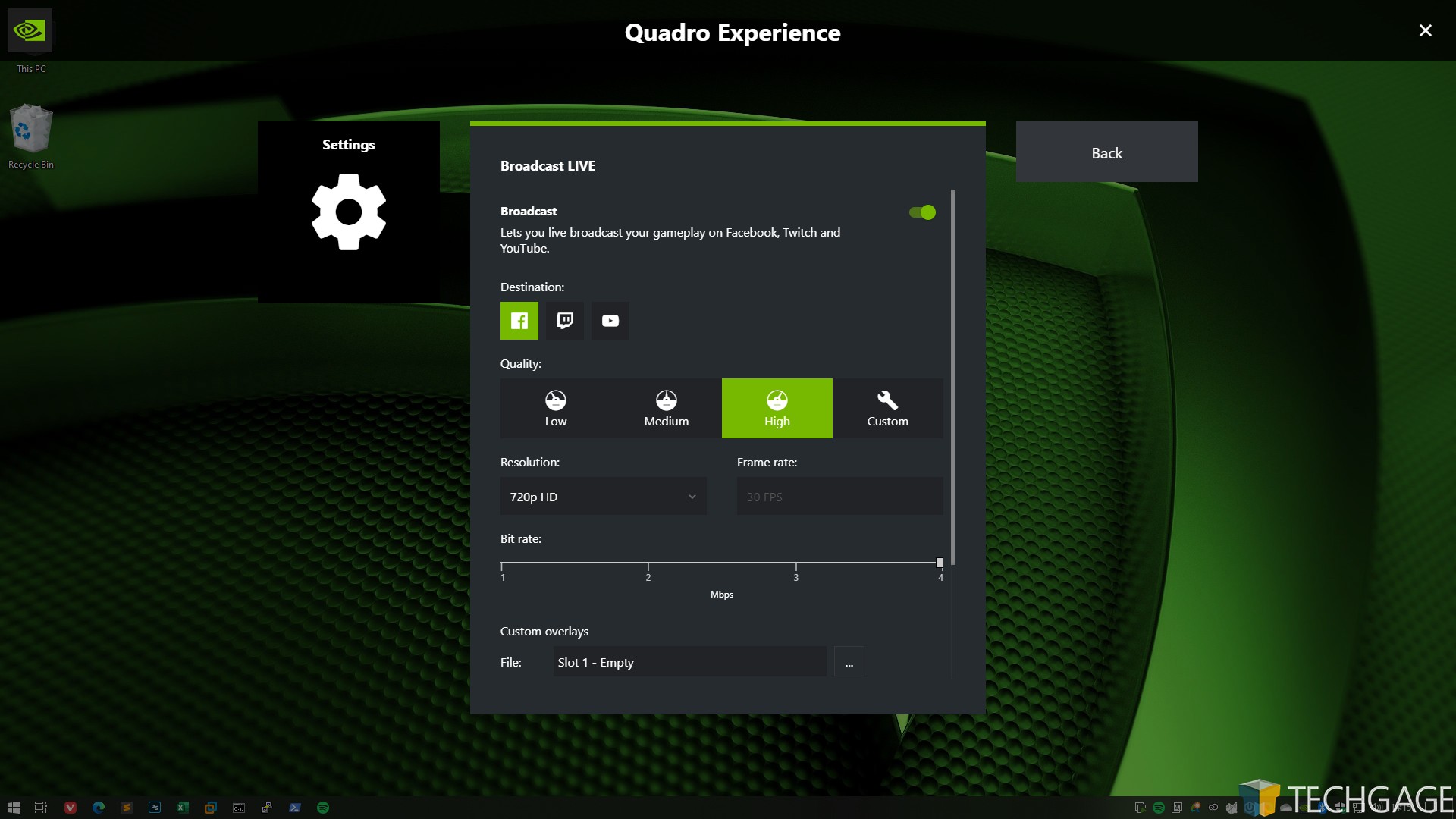 Taking A Tour Of Nvidia S Quadro Experience Desktop Software Techgage
