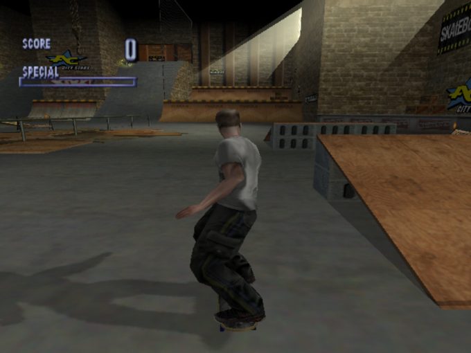 Tony Hawk's Pro Skater 1 (Dreamcast) - Warehouse