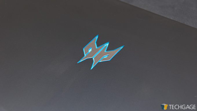 Acer Predator Triton 500 - Predator Logo Close-up