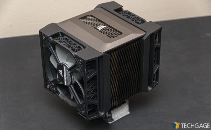 A Look At Corsair's A500 Air Cooler Techgage