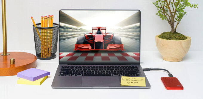 WD My Passport SSD - Lifestyle Shot