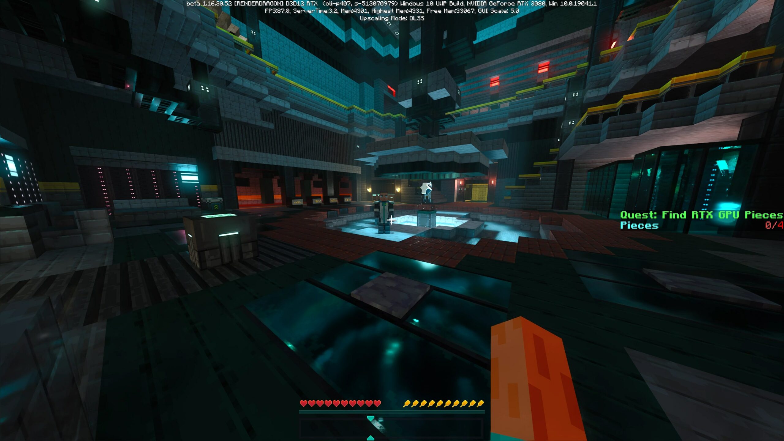 Minecraft (RTX) Game Screenshot