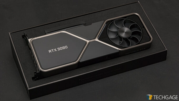 NVIDIA GeForce RTX 3080 Founders Edition - In Opened Box