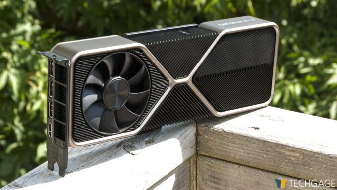 NVIDIA GeForce RTX 3080 Founders Edition - Outdoor Angled Shot