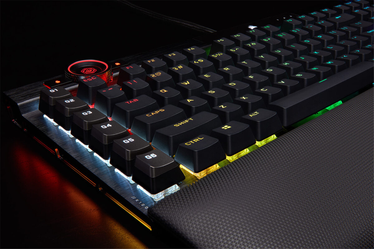 Corsair Releases High-end K100 RGB Optical Gaming Keyboard – Techgage