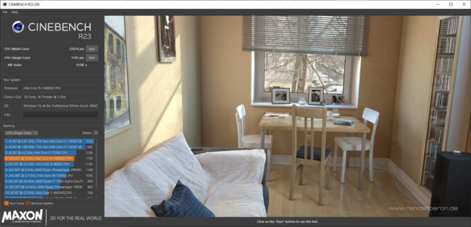 Maxon Cinebench R23