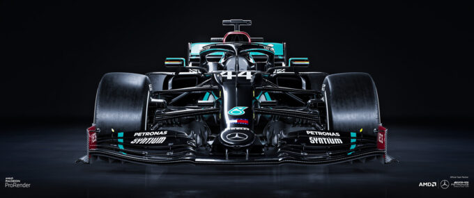 AMD Radeon ProRender - Mercedes-AMG F1 W11 EQ Performance Render