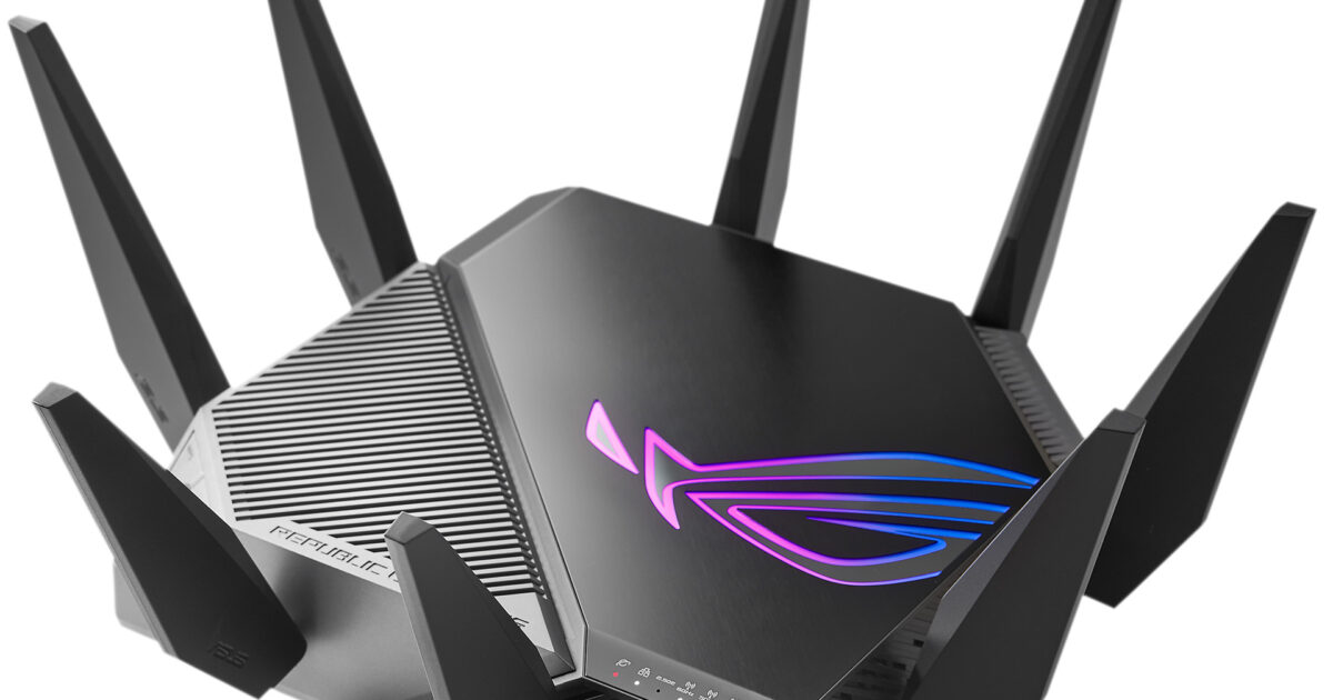 ASUS Releases ROG Rapture GT AXE Wi Fi E Gaming Router Techgage