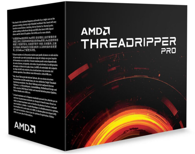 AMD Ryzen Threadripper PRO Packaging