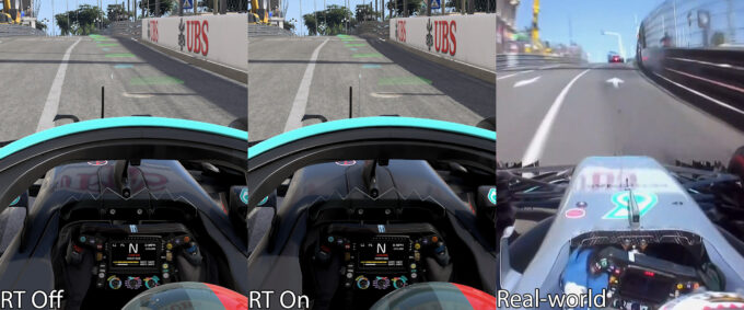 F1 2021 - Ray Tracing Reflections Off vs On (inc Real-world)