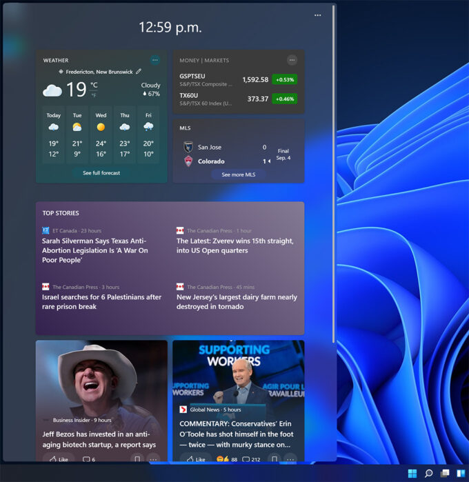 Windows 11 - Widget