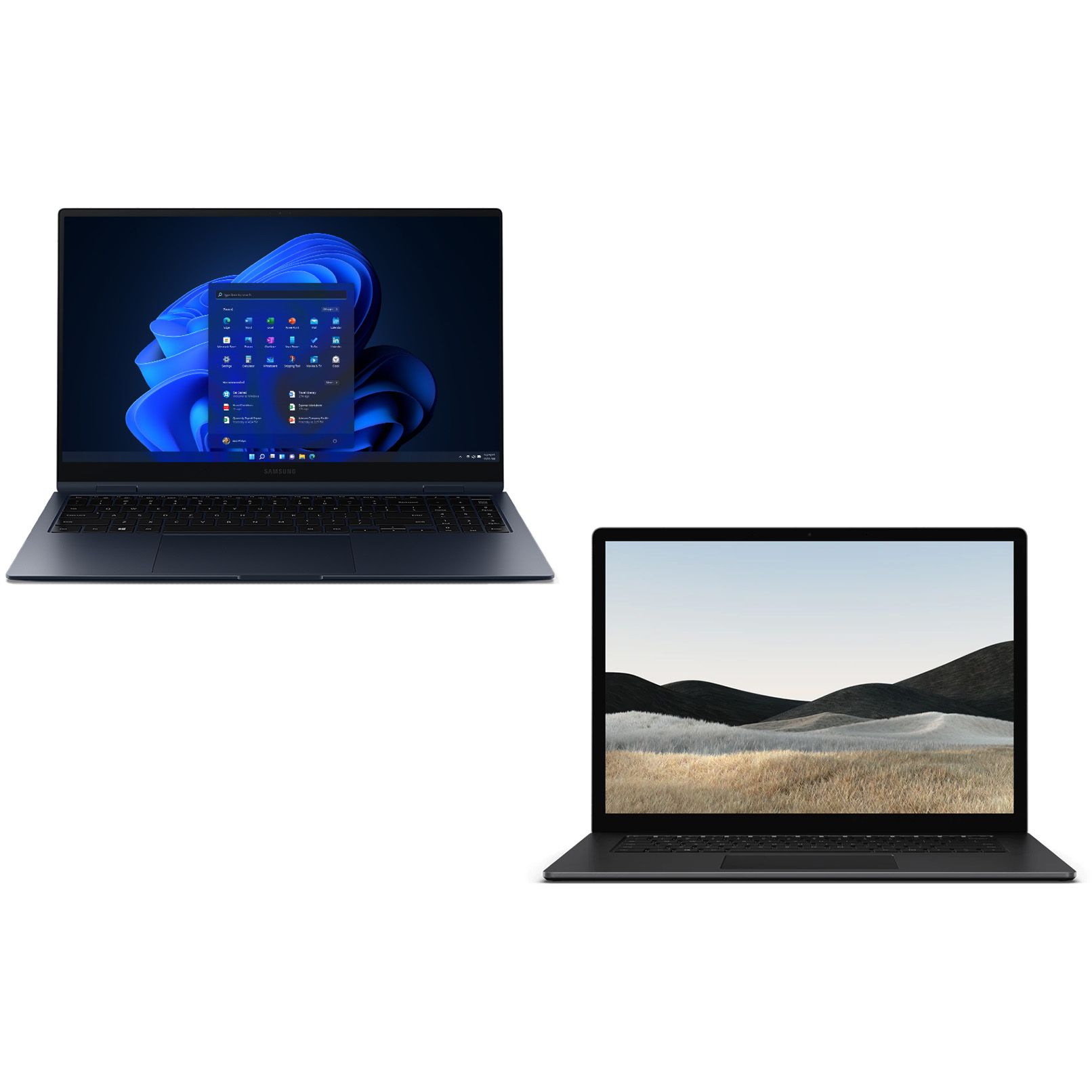 Microsoft Surface Laptop 4 and Samsung Galaxy Book Pro 360 Thumbnail