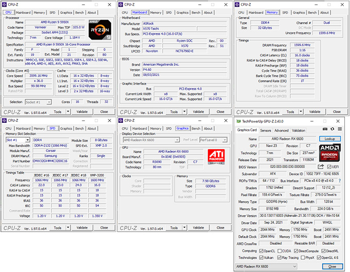 As tested configuration: AMD Radeon RX 6600