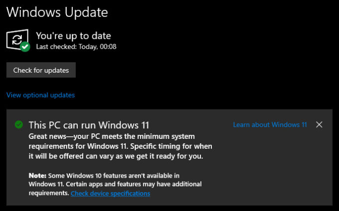Windows 10 Offering Windows 11
