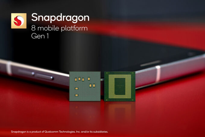 Snapdragon 8 Gen 1 Chip Shot