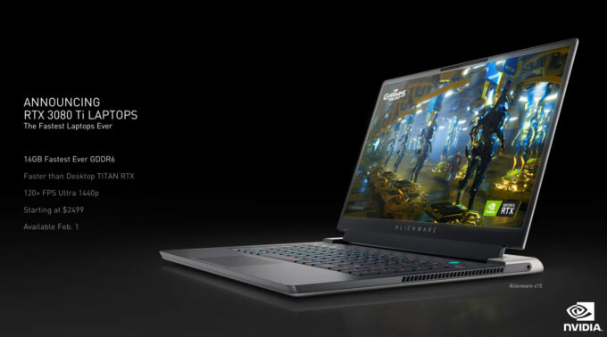 NVIDIA GeForce RTX 3080 Ti Laptops