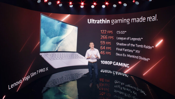 AMD Ryzen U-Series Ultrathin Notebook Gaming Performance