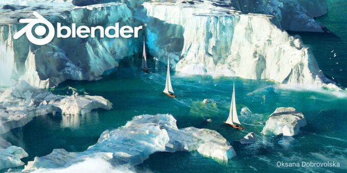 Blender 3.2's Splash Screen
