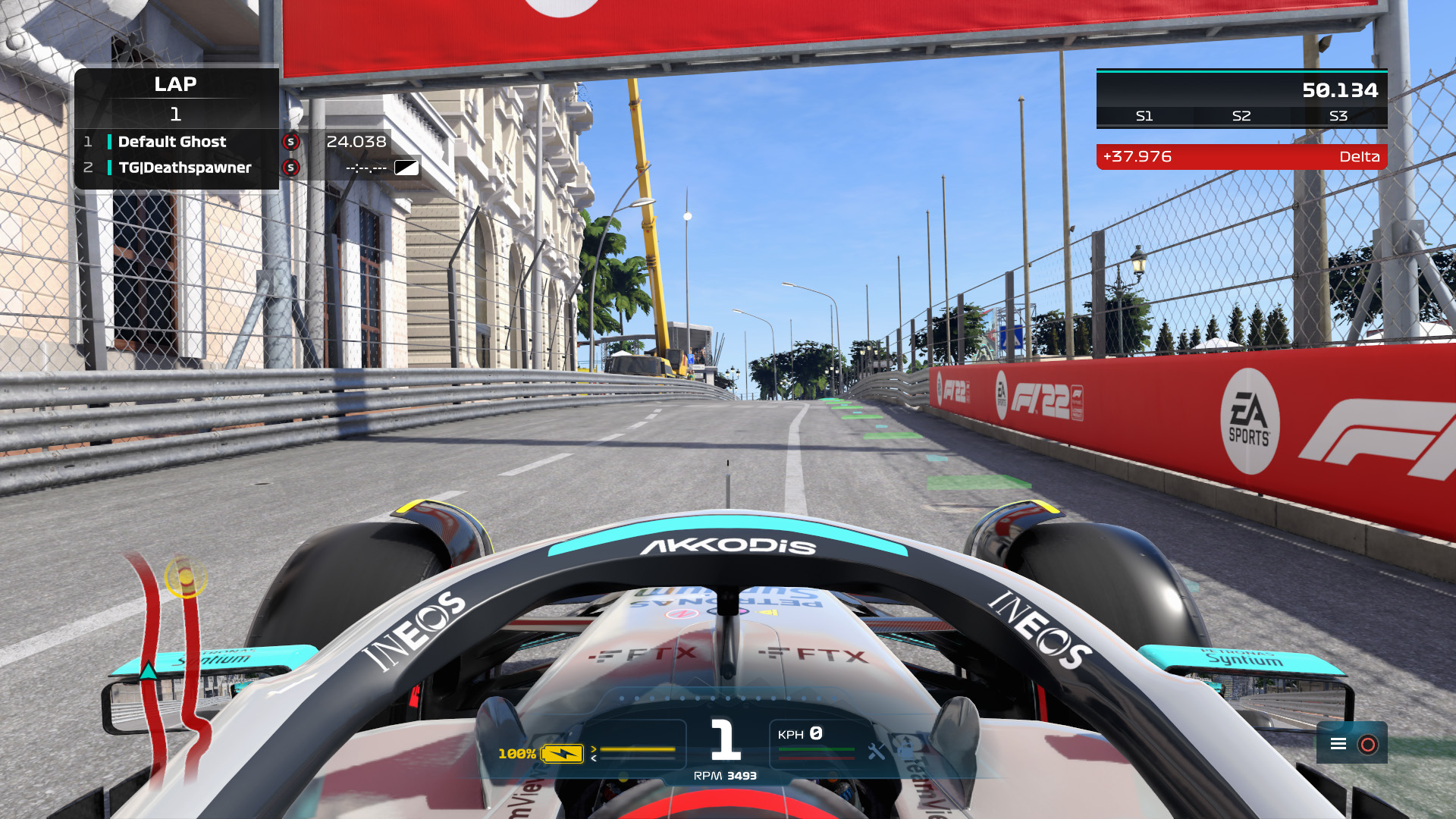 F1 22 VR Gameplay - Miami Circuit In 4K 