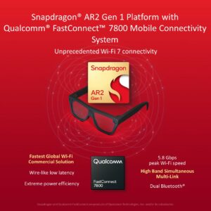 Qualcomm FastConnect 7800 in Snapdragon AR2 Gen 1