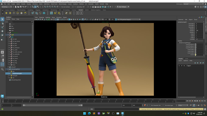 Autodesk Maya with Arnold
