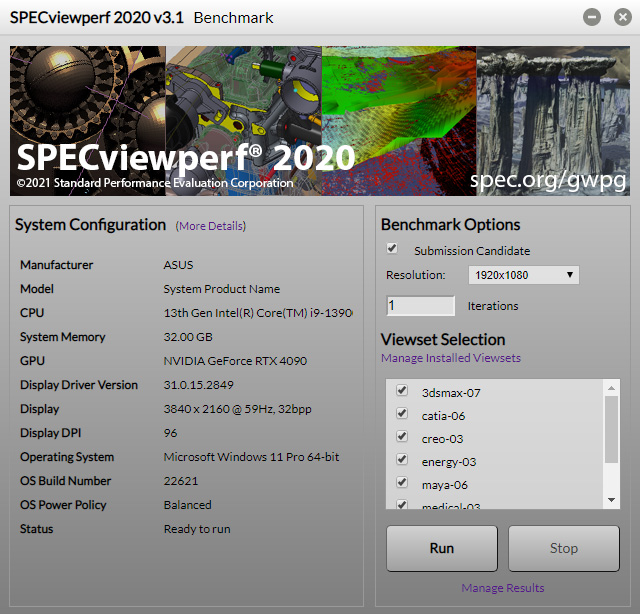 SPECviewperf 2020 v3