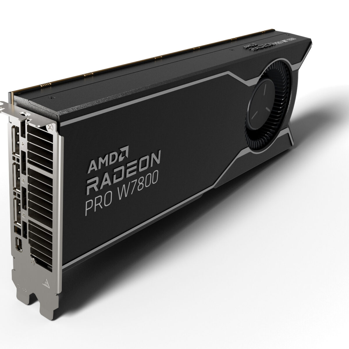 AMD Radeon PRO W7800 Perspective Shot