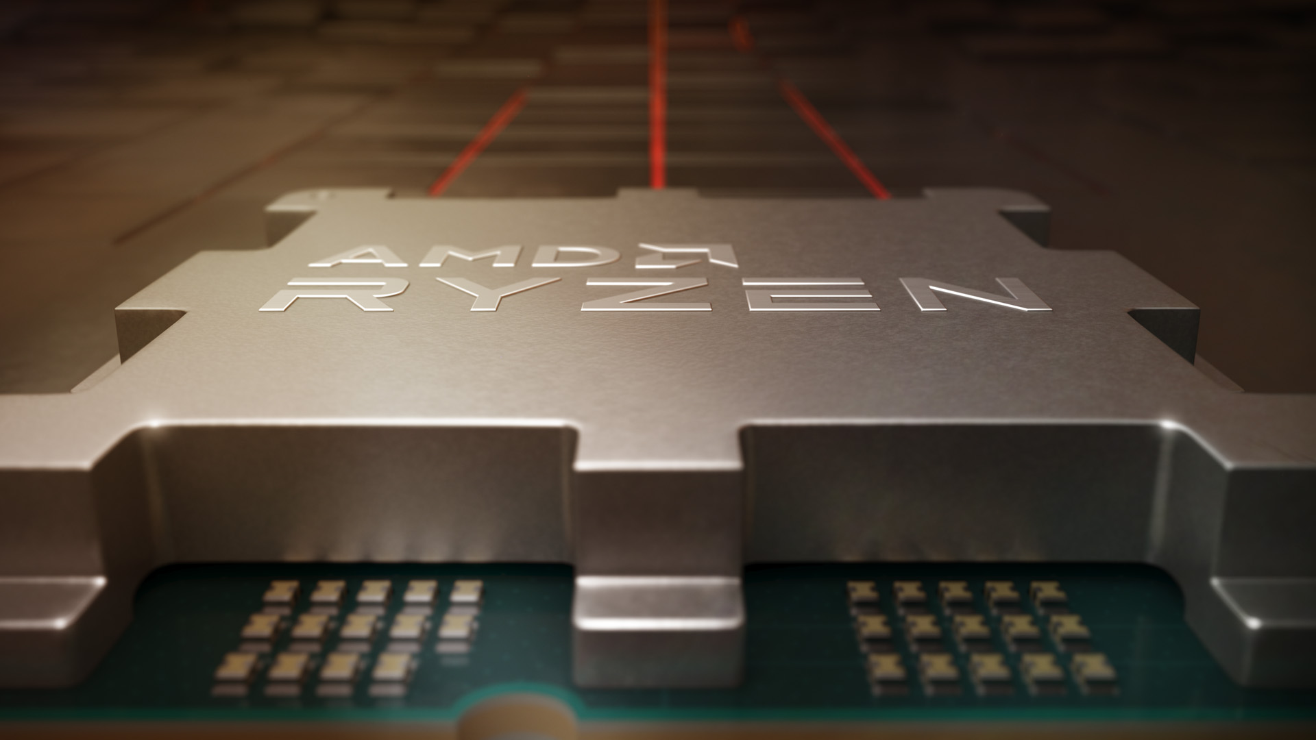 AMD Ryzen Zen 4 LGA Processor - Front Style Shot
